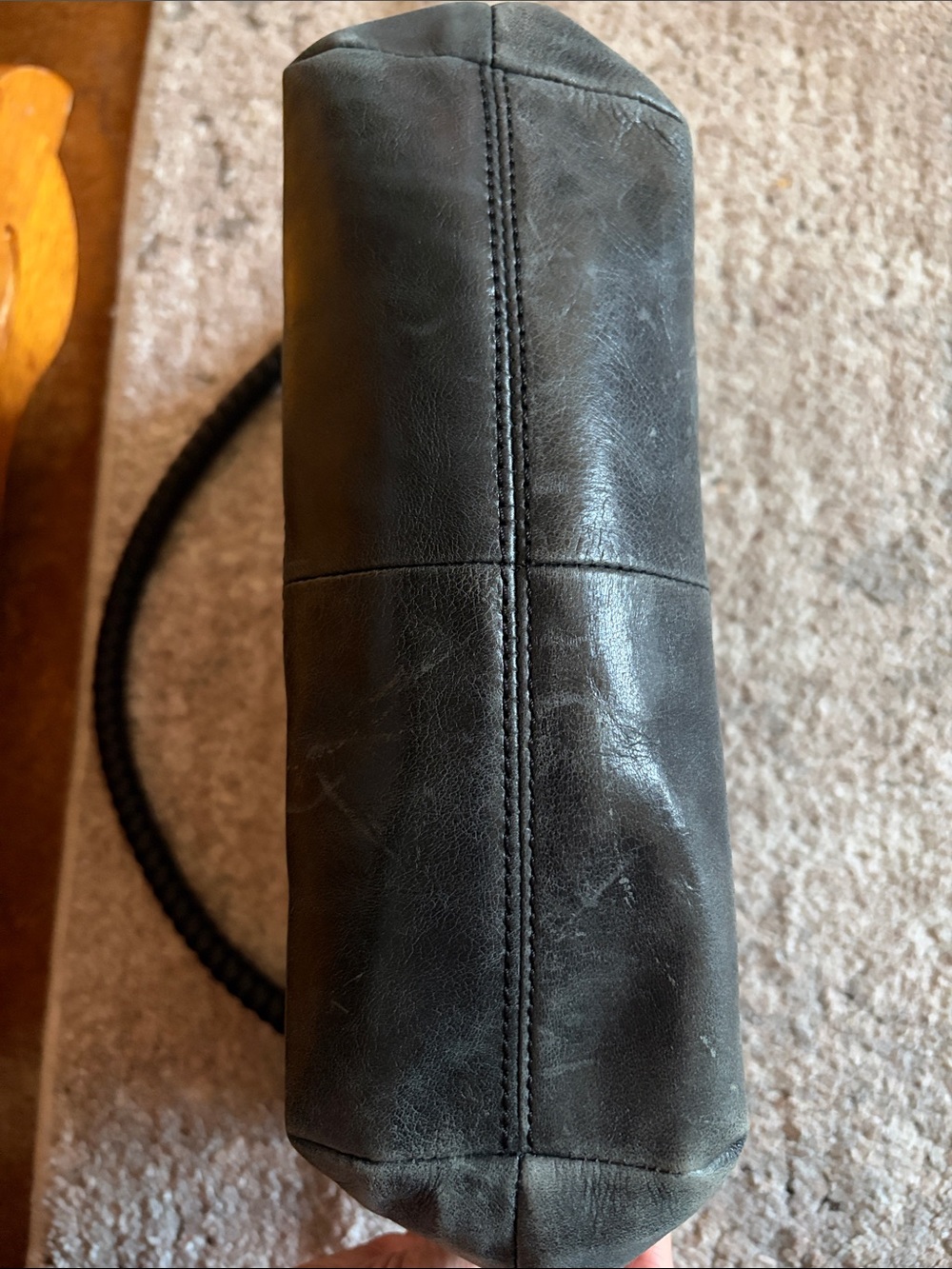 The Sak Black Braided-Handle Leather Shoulder Bag - Picture 16 of 16